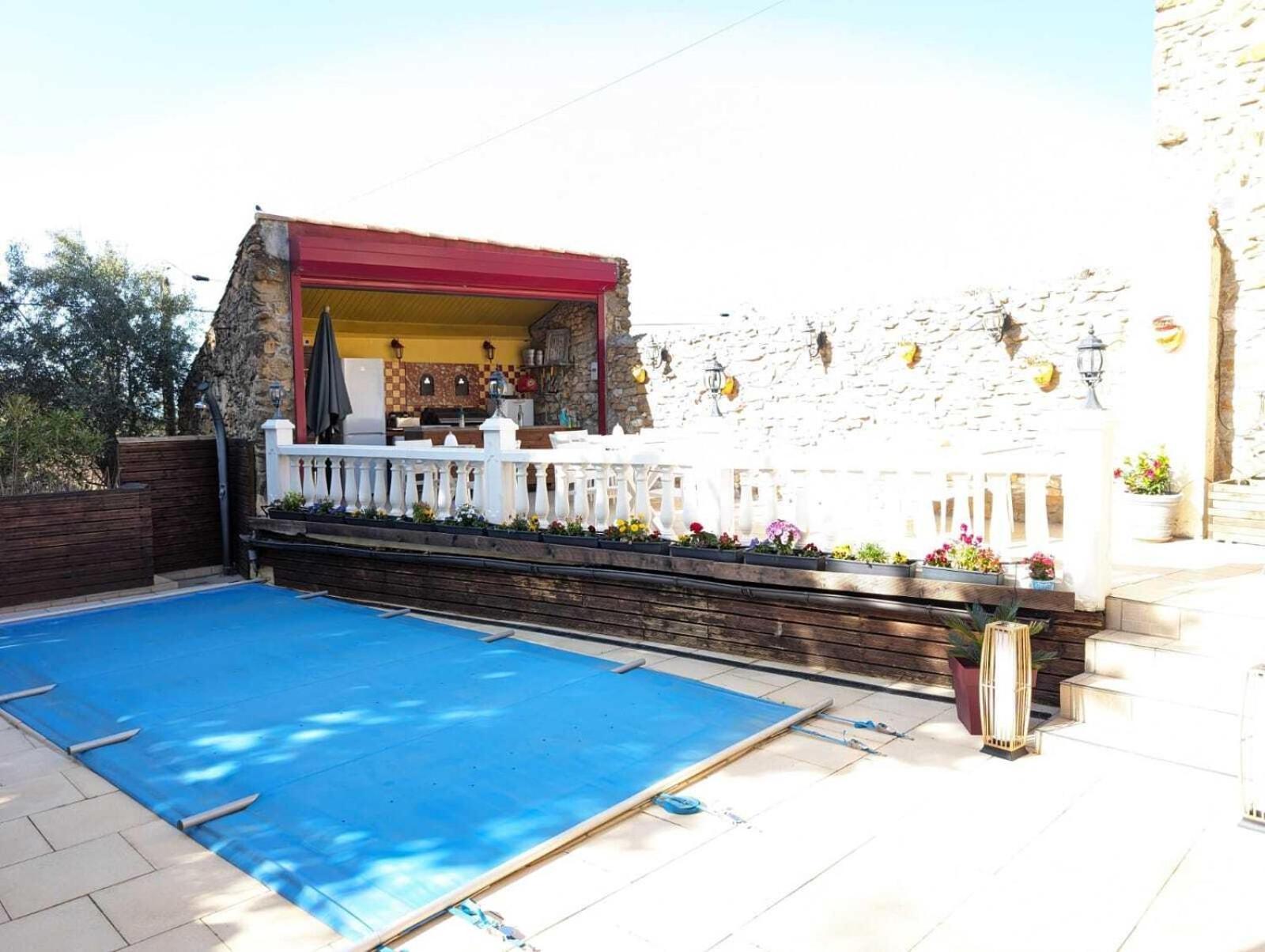 La Maison Millesime Bed & Breakfast La Caunette Dış mekan fotoğraf