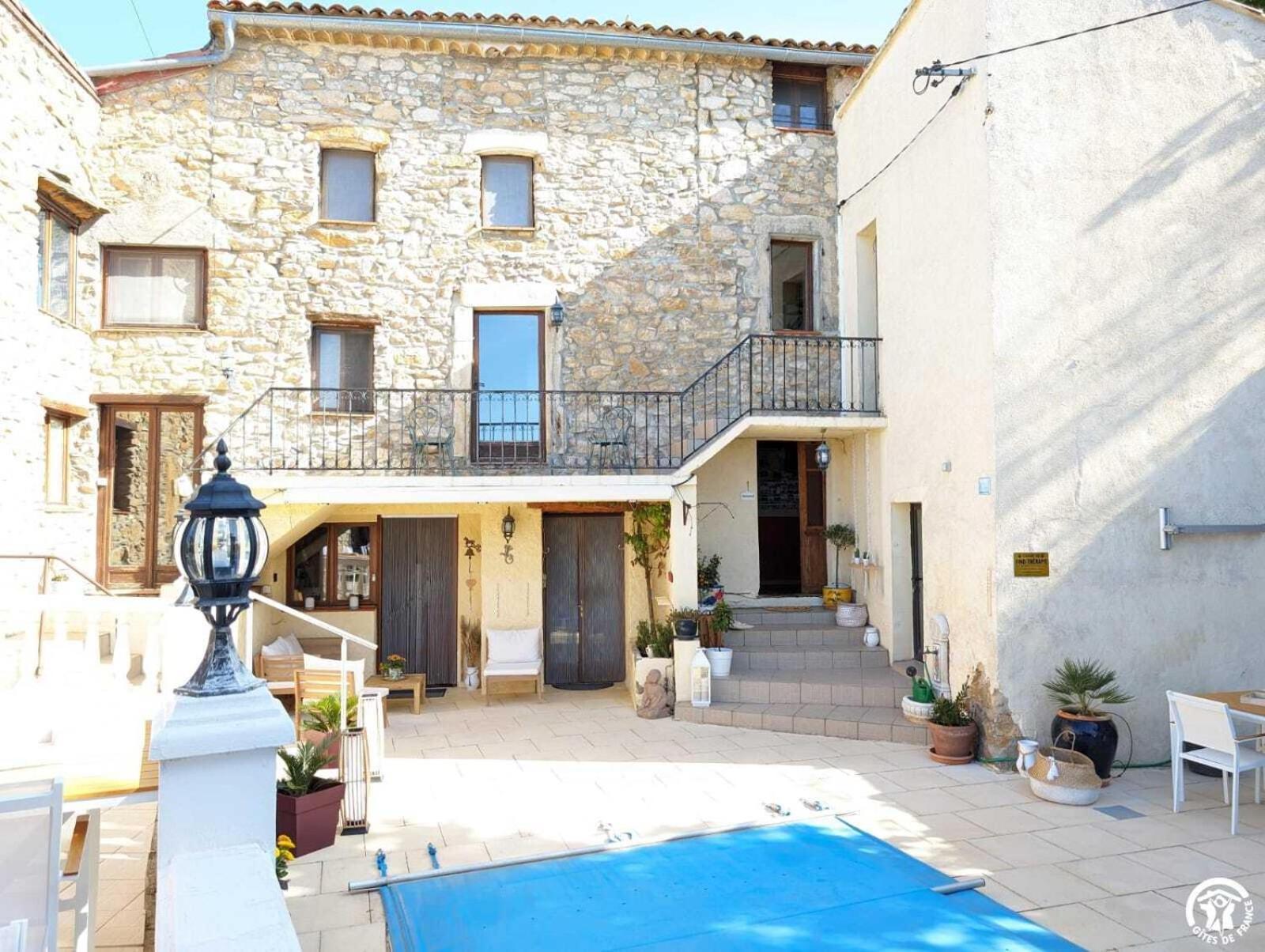 La Maison Millesime Bed & Breakfast La Caunette Dış mekan fotoğraf
